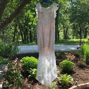 Hello Molly white lace dress